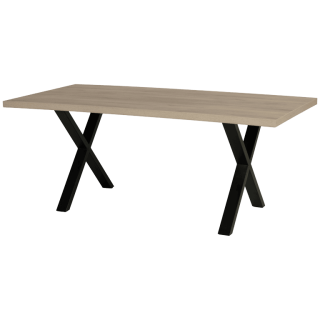 Table Grenoble en 190 cm avec pied en X