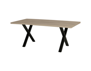 Table Grenoble en 190 cm avec pied en X
