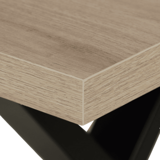 Table Grenoble en 190 cm avec pied en X