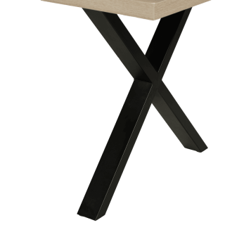 Table Grenoble en 190 cm avec pied en X