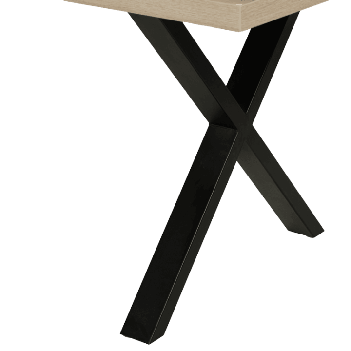 Table Grenoble en 190 cm avec pied en X