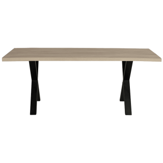 Table Grenoble en 190 cm avec pied en X