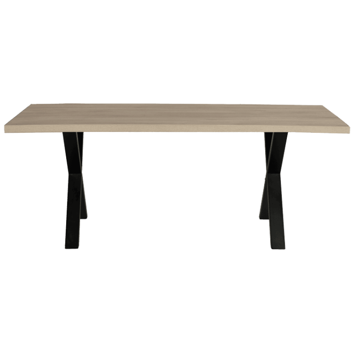 Table Grenoble en 190 cm avec pied en X