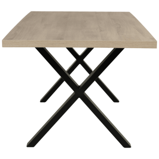 Table Grenoble en 190 cm avec pied en X