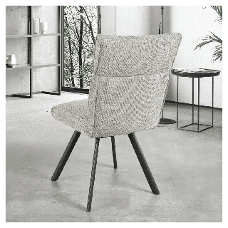 Chaise Ambre (accoudoirs) beige