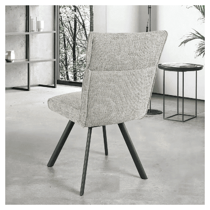 Chaise Ambre (accoudoirs) beige