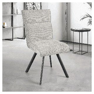 Chaise Ambre (accoudoirs) beige