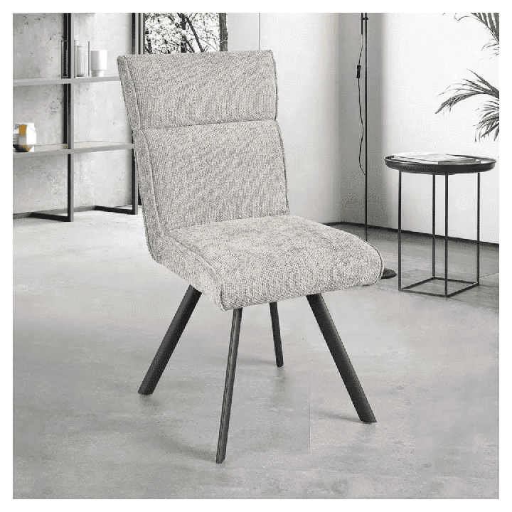 Chaise Ambre (accoudoirs) beige