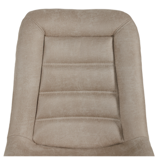 Chaise Niels en tissu beige