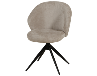 Chaise Jane en tissu beige
