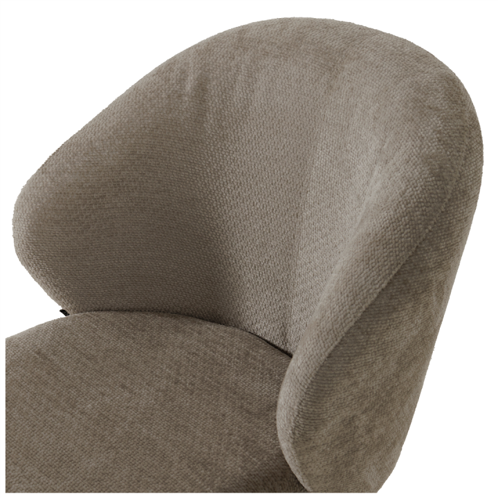 Chaise Jane en tissu beige
