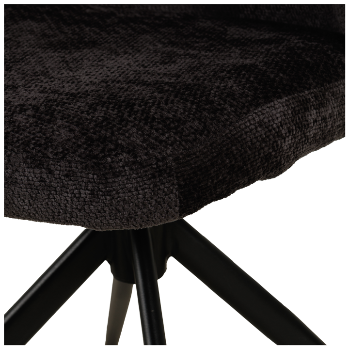 Chaise Jane Movie Gris anthracite