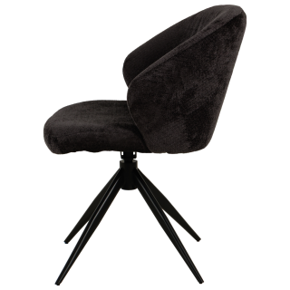 Chaise Jane Movie Gris anthracite