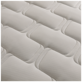 Matelas en mousse HR40kgs 90 x 190 cm Krearêve gris chiné