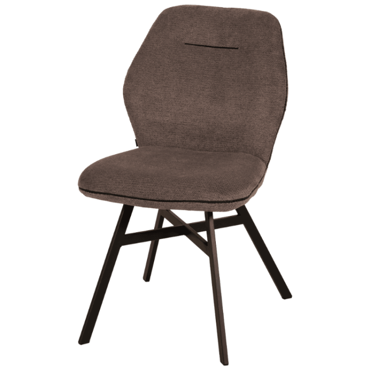 Chaise Jaimie Tissu anthracite