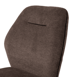 Chaise Jaimie Tissu anthracite