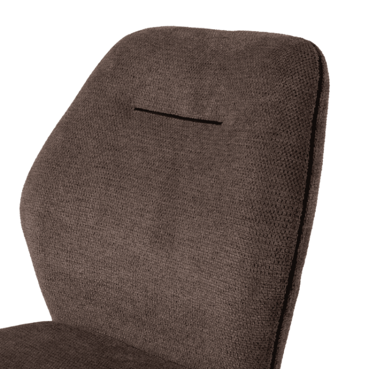 Chaise Jaimie Tissu anthracite