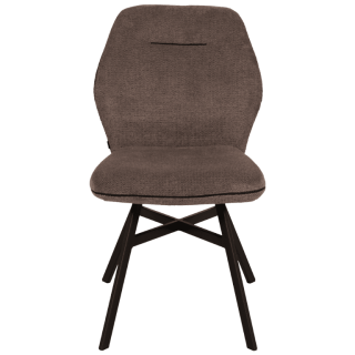 Chaise Jaimie Tissu anthracite