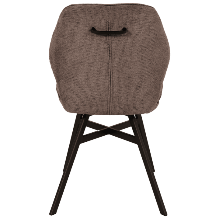 Chaise Jaimie Tissu anthracite