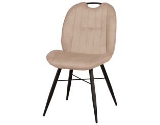 Chaise Shelton - Chaise en tissu beige