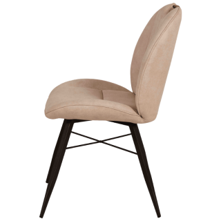 Chaise Shelton - Chaise en tissu beige