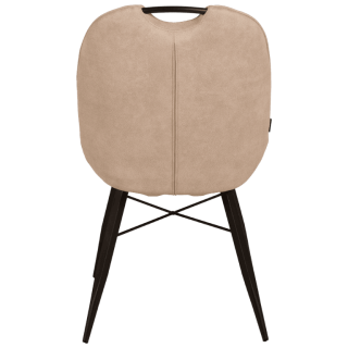 Chaise Shelton - Chaise en tissu beige