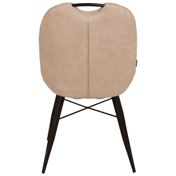 Chaise Shelton - Chaise en tissu beige