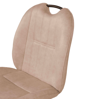 Chaise Shelton - Chaise en tissu beige