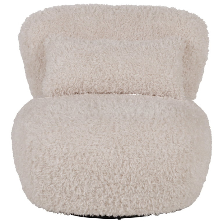 Badesi - Fauteuil Beige / blanc