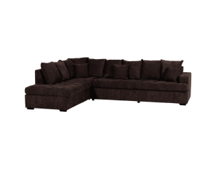 Preston large gauche CL-3 salon latte gris anthracite