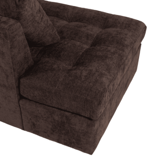 Preston large gauche CL-3 salon latte gris anthracite