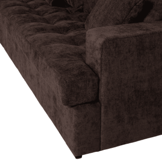 Preston large gauche CL-3 salon latte gris anthracite