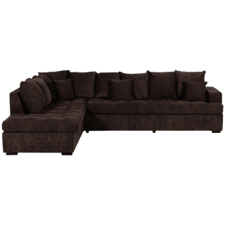 Preston large gauche CL-3 salon latte gris anthracite