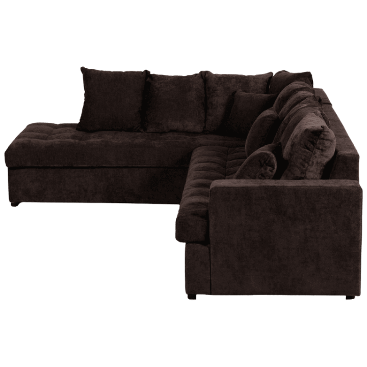 Preston large gauche CL-3 salon latte gris anthracite