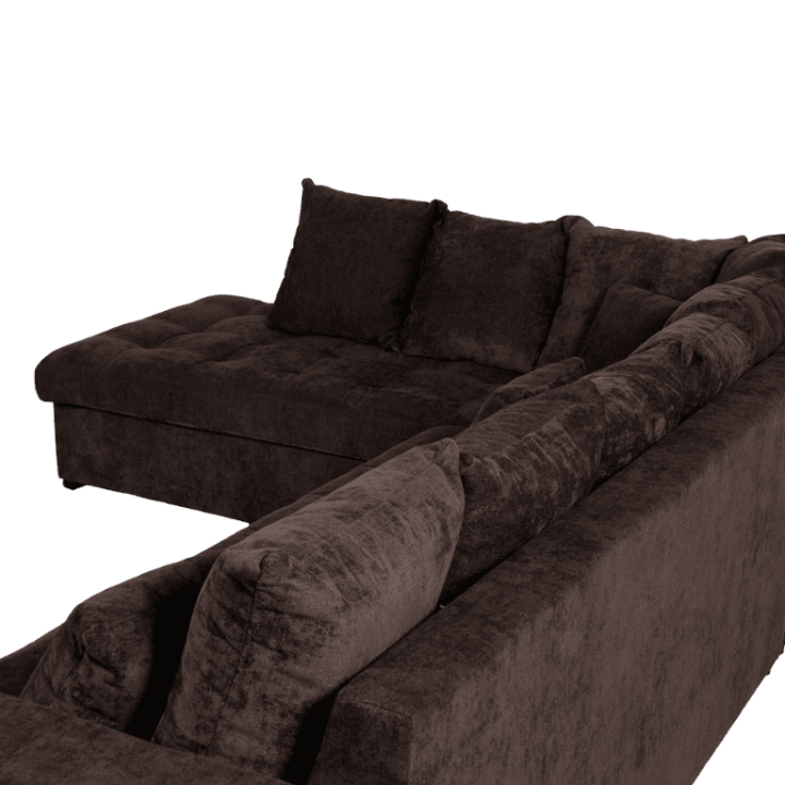 Preston large gauche CL-3 salon latte gris anthracite