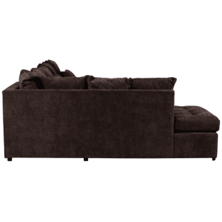 Preston large gauche CL-3 salon latte gris anthracite