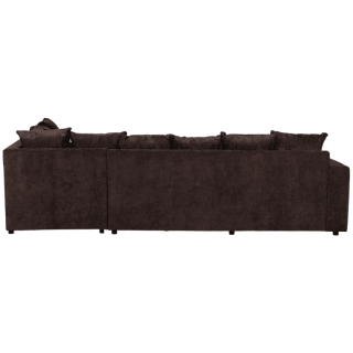 Preston - salon d'angle 3-CL gris anthracite