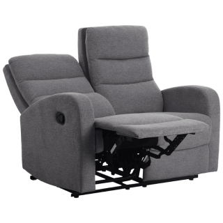 Canapé 2 places inclus 2 relax manuels Flow