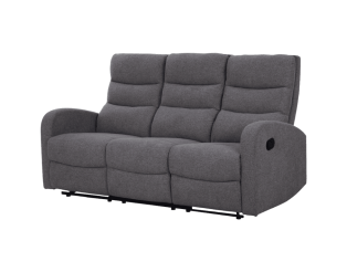 Flow - Canapé 3 places inclus 2 relax manuels