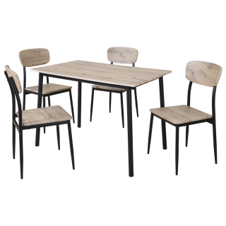 Table et 4 chaises - Sandy