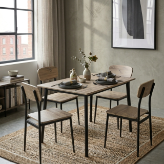 Table et 4 chaises - Sandy
