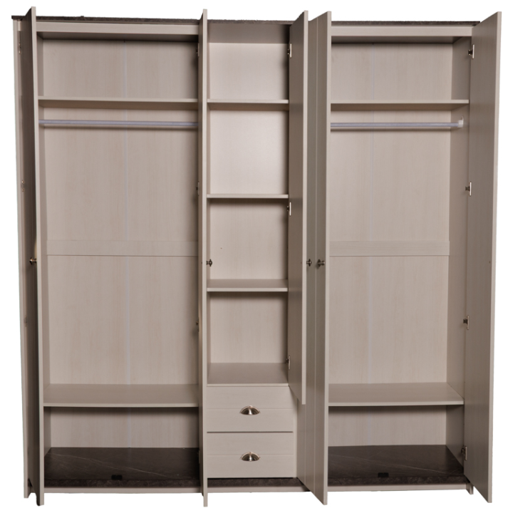 Armoire 5 portes avec miroir Arlo mh9423