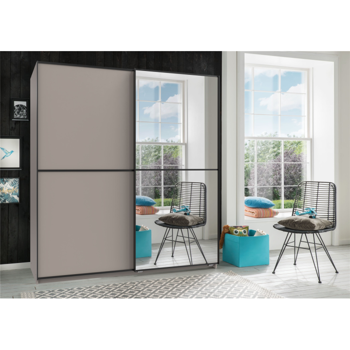 Armoire 2 portes coulissantes ULM - X20769 + 002905