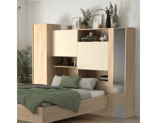 Pont de lit Hypnose Hickory + sable