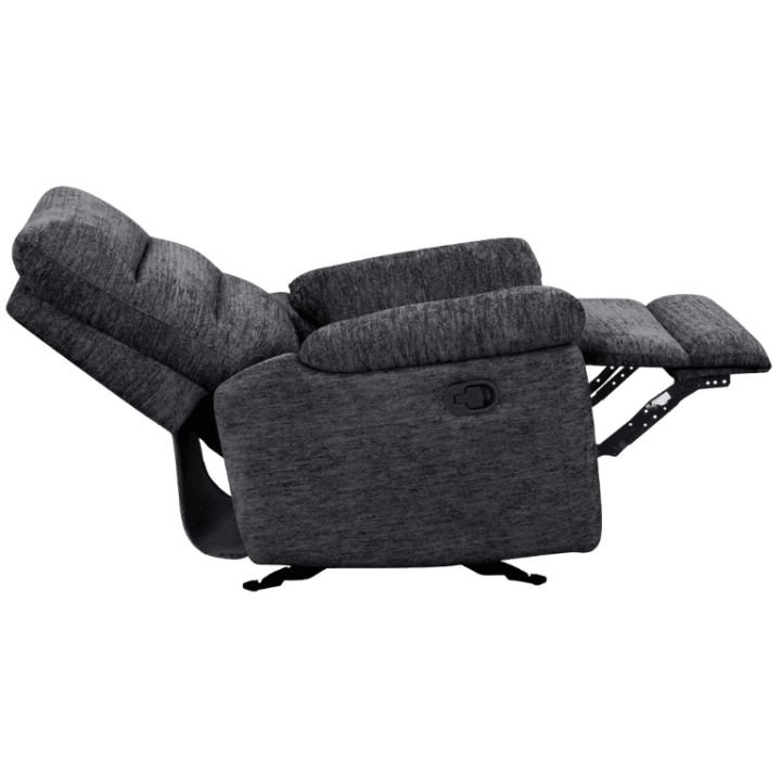 Fauteuil Coral basculant gris foncé