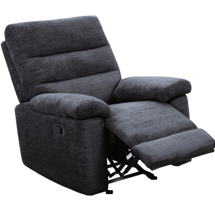 Fauteuil Coral basculant gris foncé