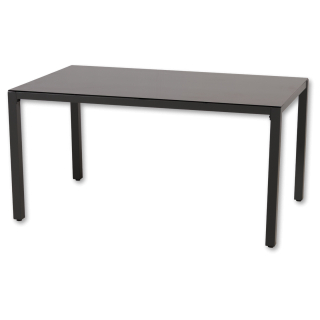 Anduze - Table en gris foncé