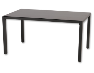 Anduze - Table en gris foncé