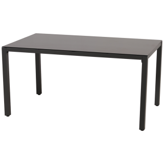 Anduze - Table en gris foncé
