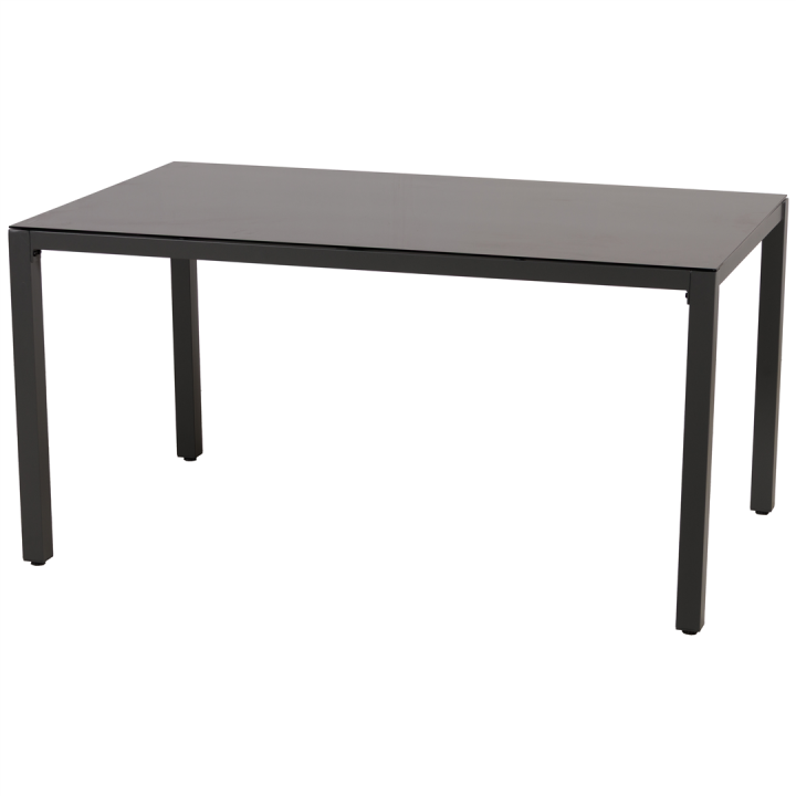 Anduze - Table en gris foncé